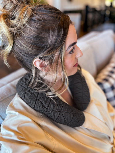 Spa Moments Quilted C-Neck Wrap
