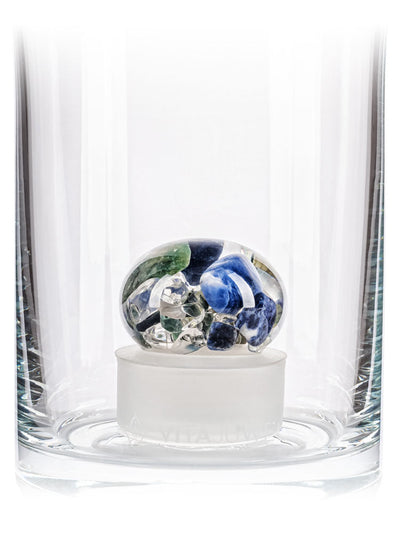 VitaJuwel Crystal Flower Vase, Flora